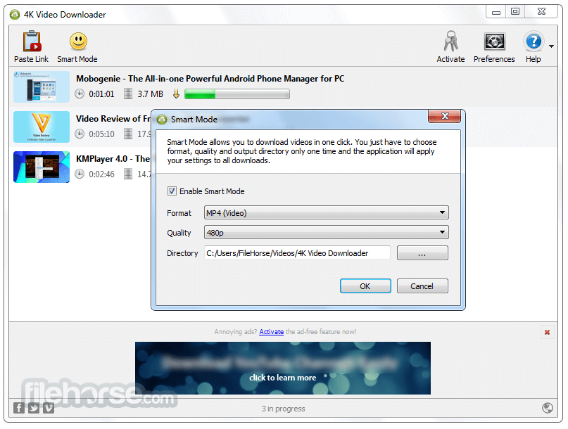 4k video downloader free activation key