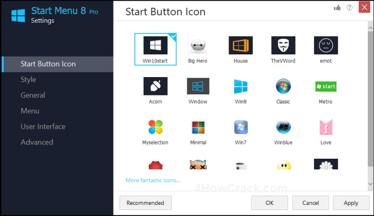 Start Menu 8 Crack 6.0.0.3 With Activation Code [Latest] 2022 up2pc.org